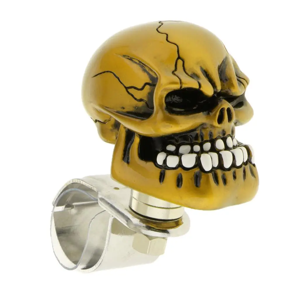 Skull Steering Wheelner Knob Trucks Suicide Universal Car   Knobs for Drivers