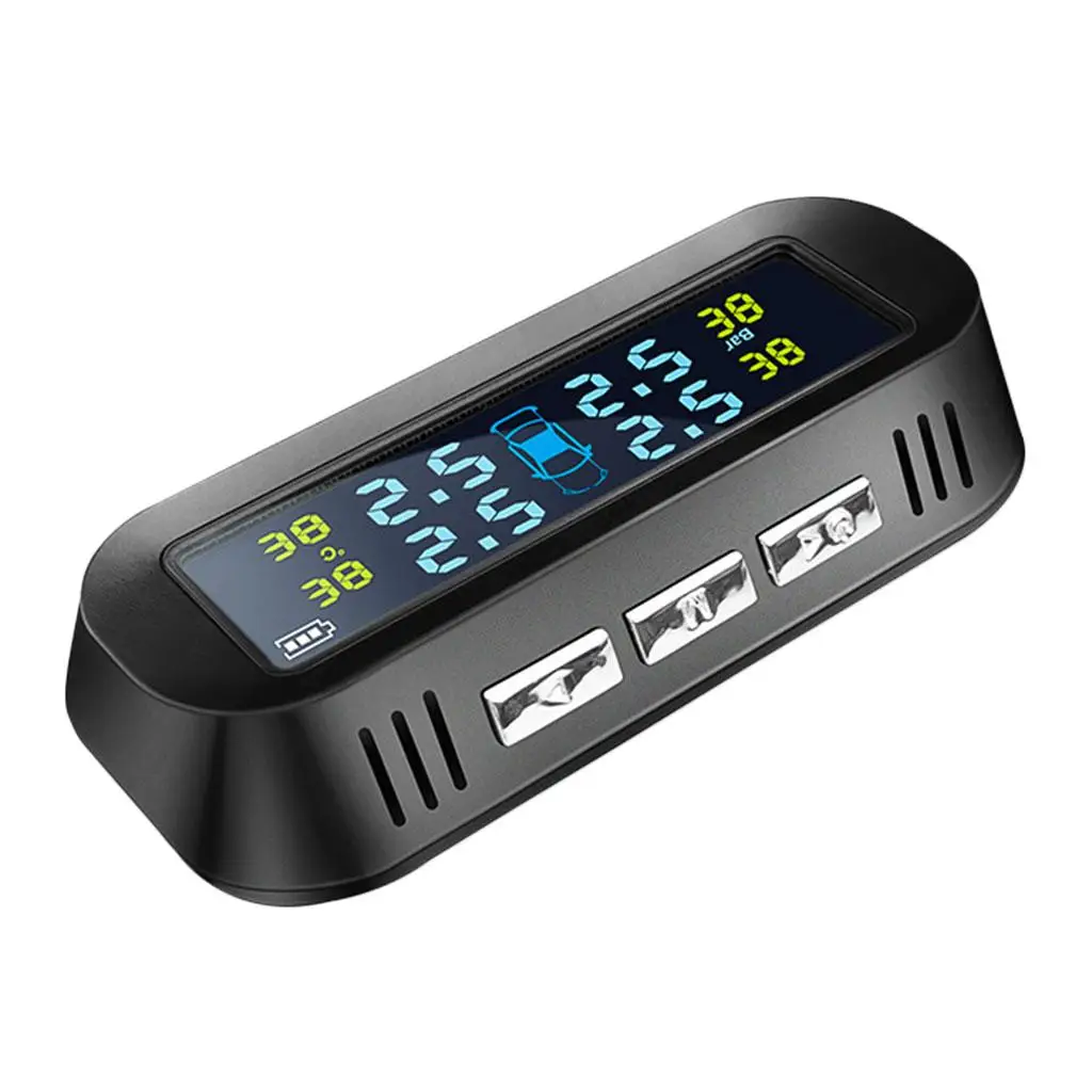 Real Time Car Tyre Tire Pressure Monitor System with 4pcs External Sensors