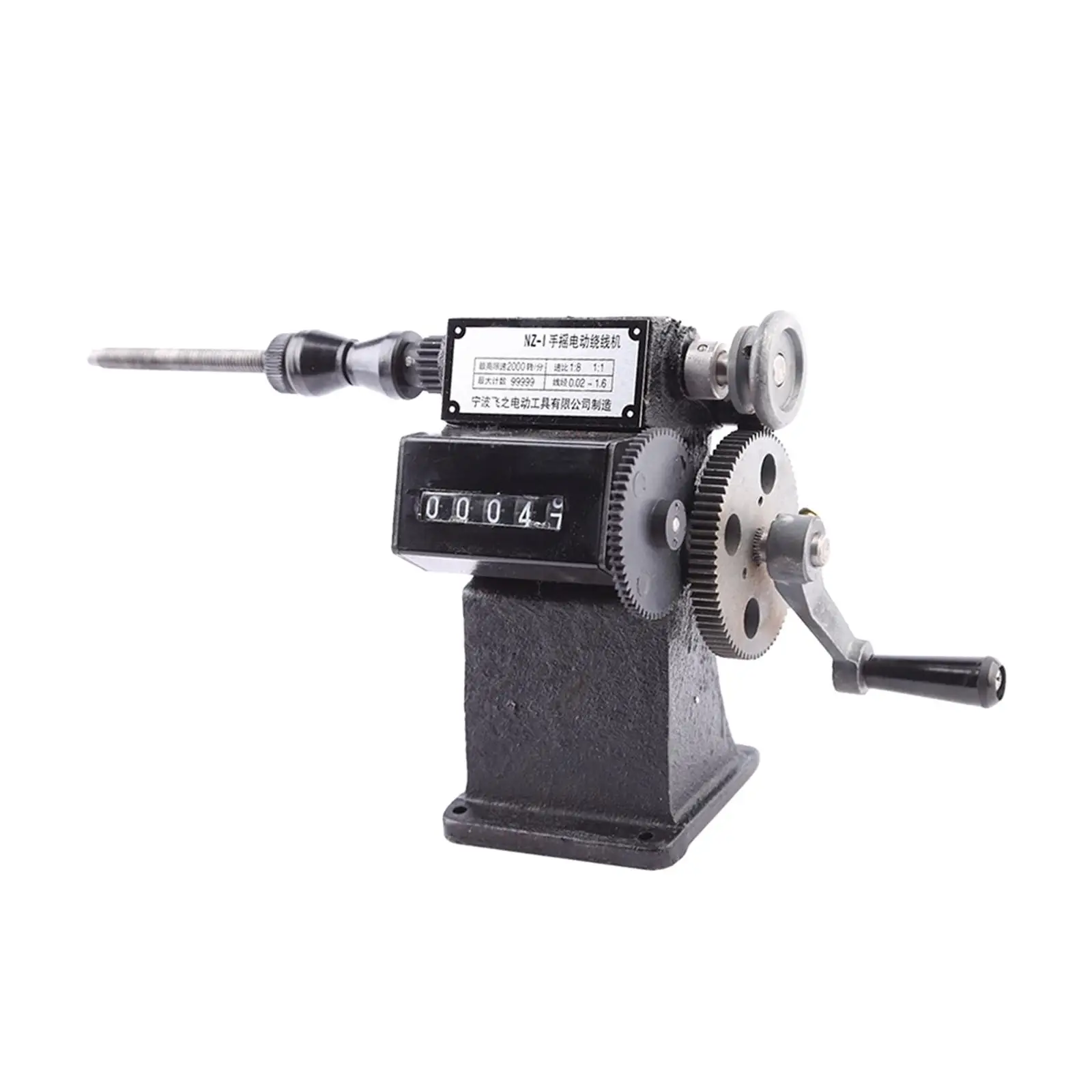 Manual Coil Winder Machine Counter Number Counting 0-9999 for Fishing Wire