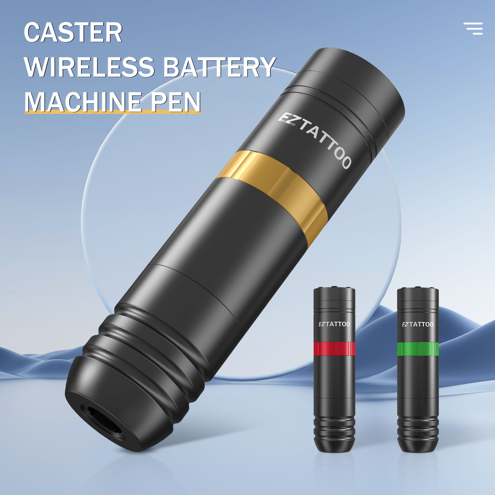 Best of EZ Caster Wireless Cartridge Tattoo Machine Pen Rotaty Battery Pen With Portable Power Pack 1500mAh LED Digital Display Reviews & Tips