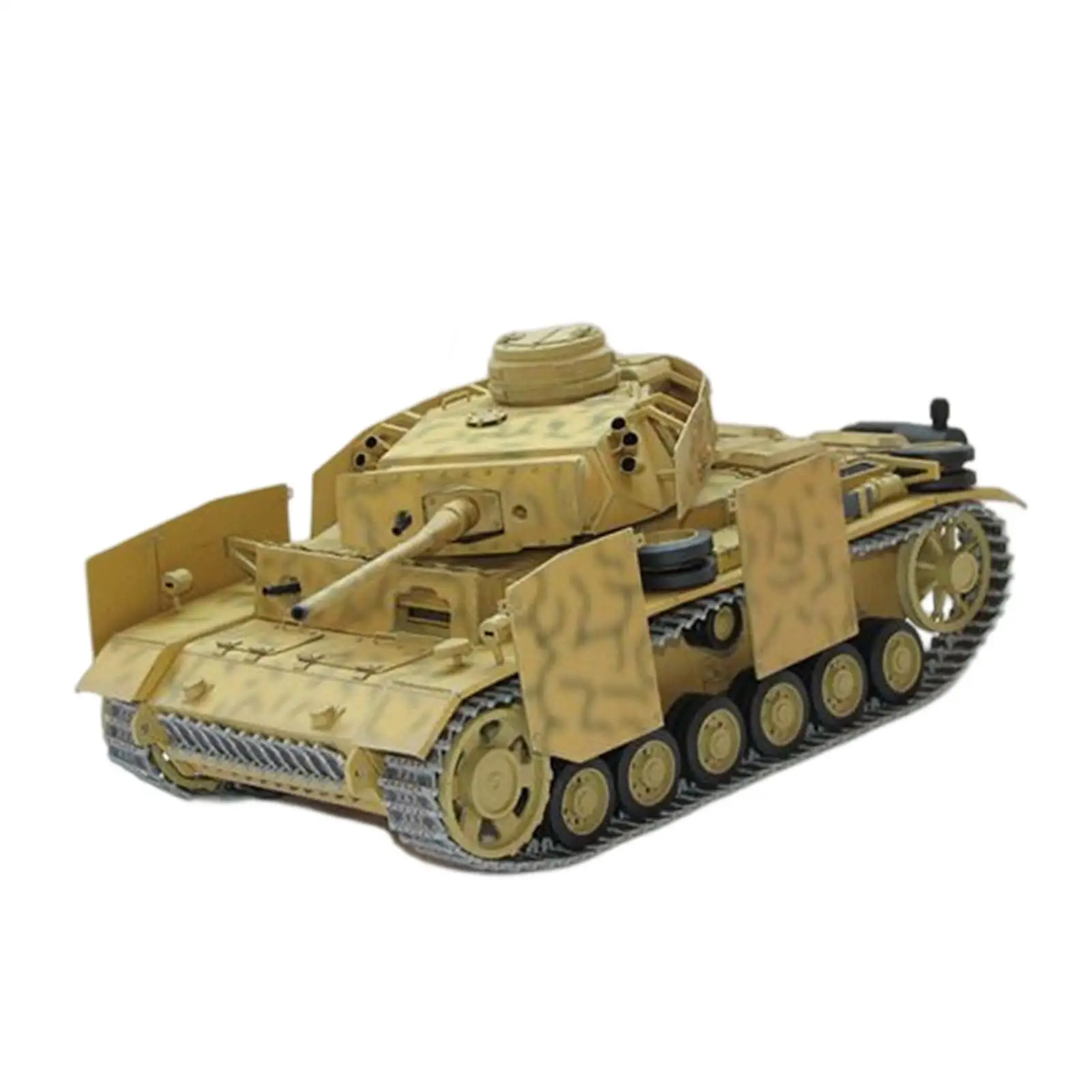 1:25 Tank Model Decorative Toy Building Collection Durable Gifts 3D Puzzle for Girls Boys Adults Kids Teenagers Beginners
