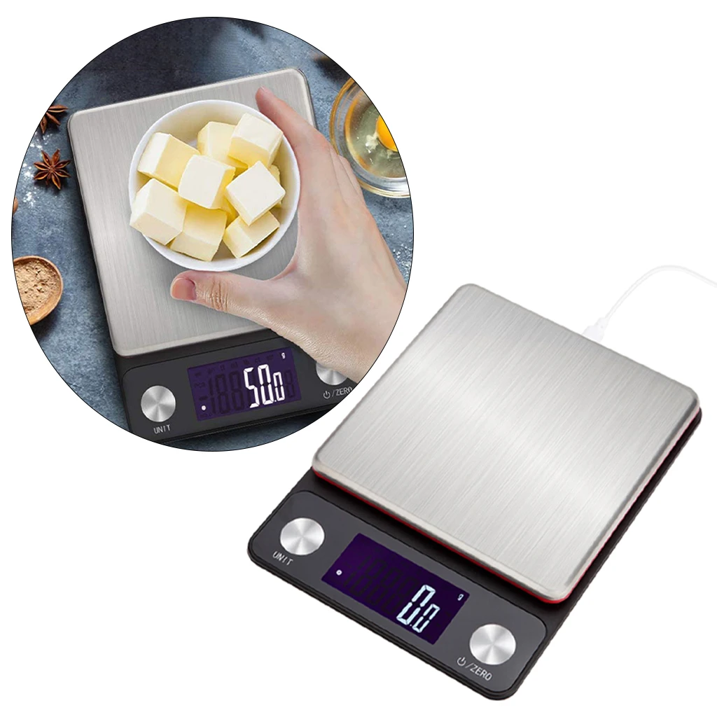 Multifunctional Electronic Scales LCD Display Household for Kitchen Baking Tools