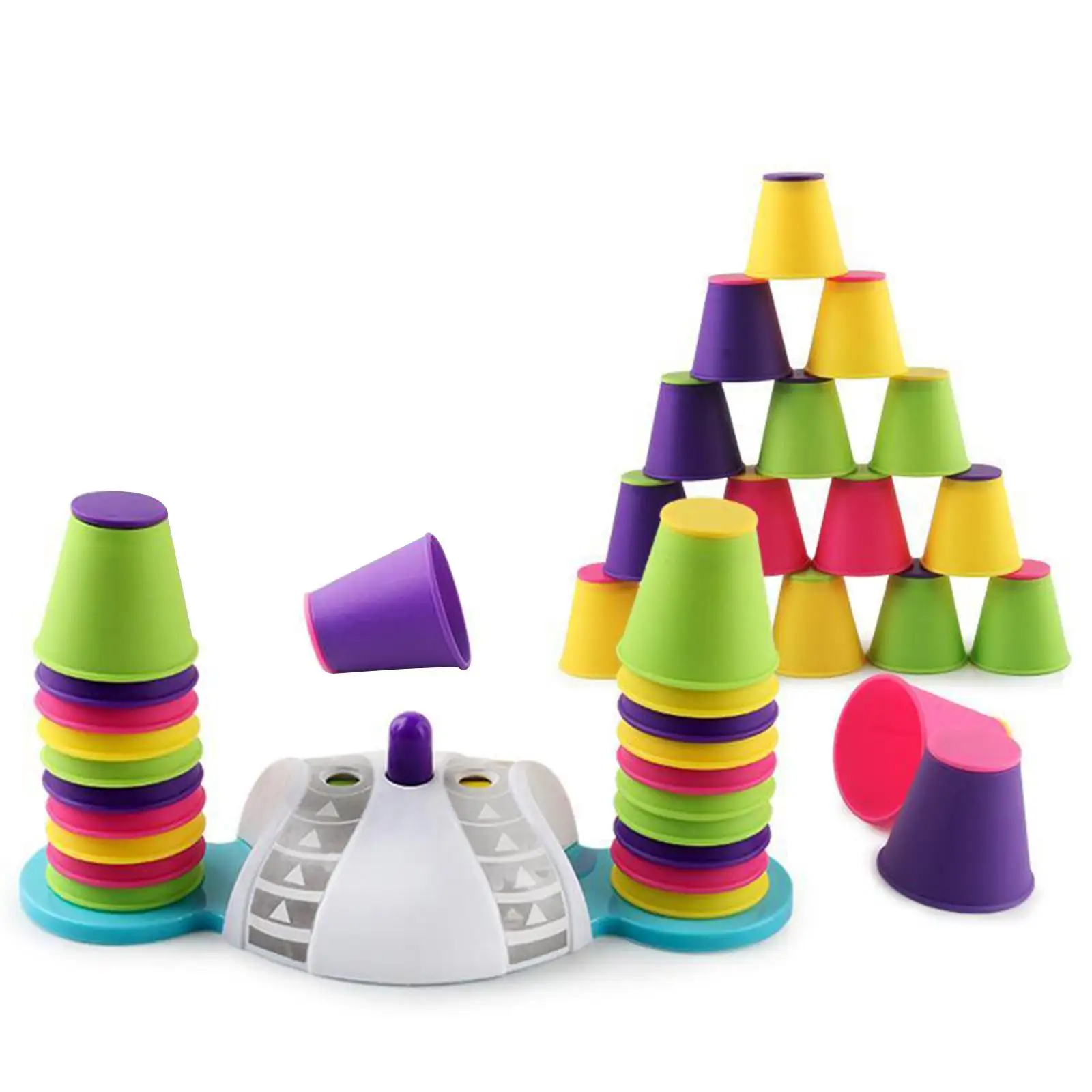Colorful  Nesting Cups - 32 Cups  Learning Toy  Toy for Baby  - Preschool Game