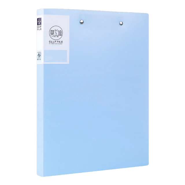 1Pc Larger Capacity A4 Document Holder A4 Size Punchless Binder A4 File  Folder Office Stationary Supply for Office School