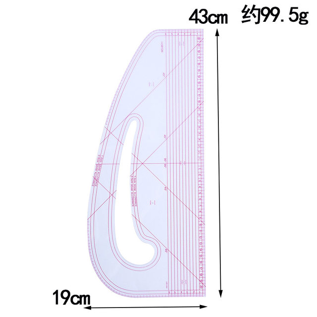 Generic 6pcs Sewing French Curve Ruler Measure Sewing Dressmaking Tailor  Ruler Set