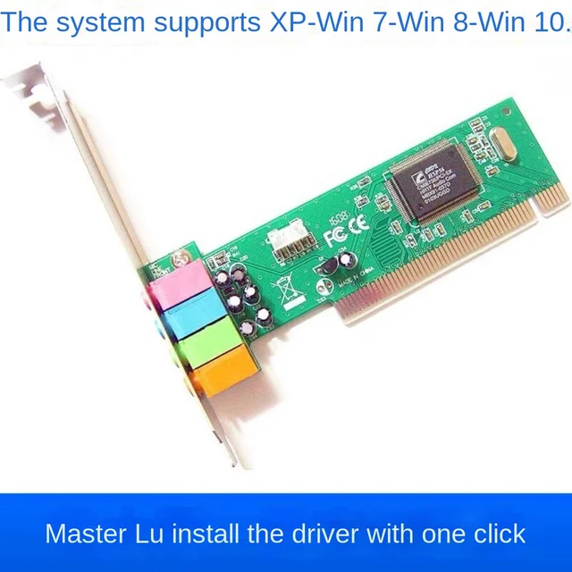 Tarjeta de sonido PCI 3D para PC, tarjeta de sonido independiente integrada para  PC Win10 K1KF - AliExpress