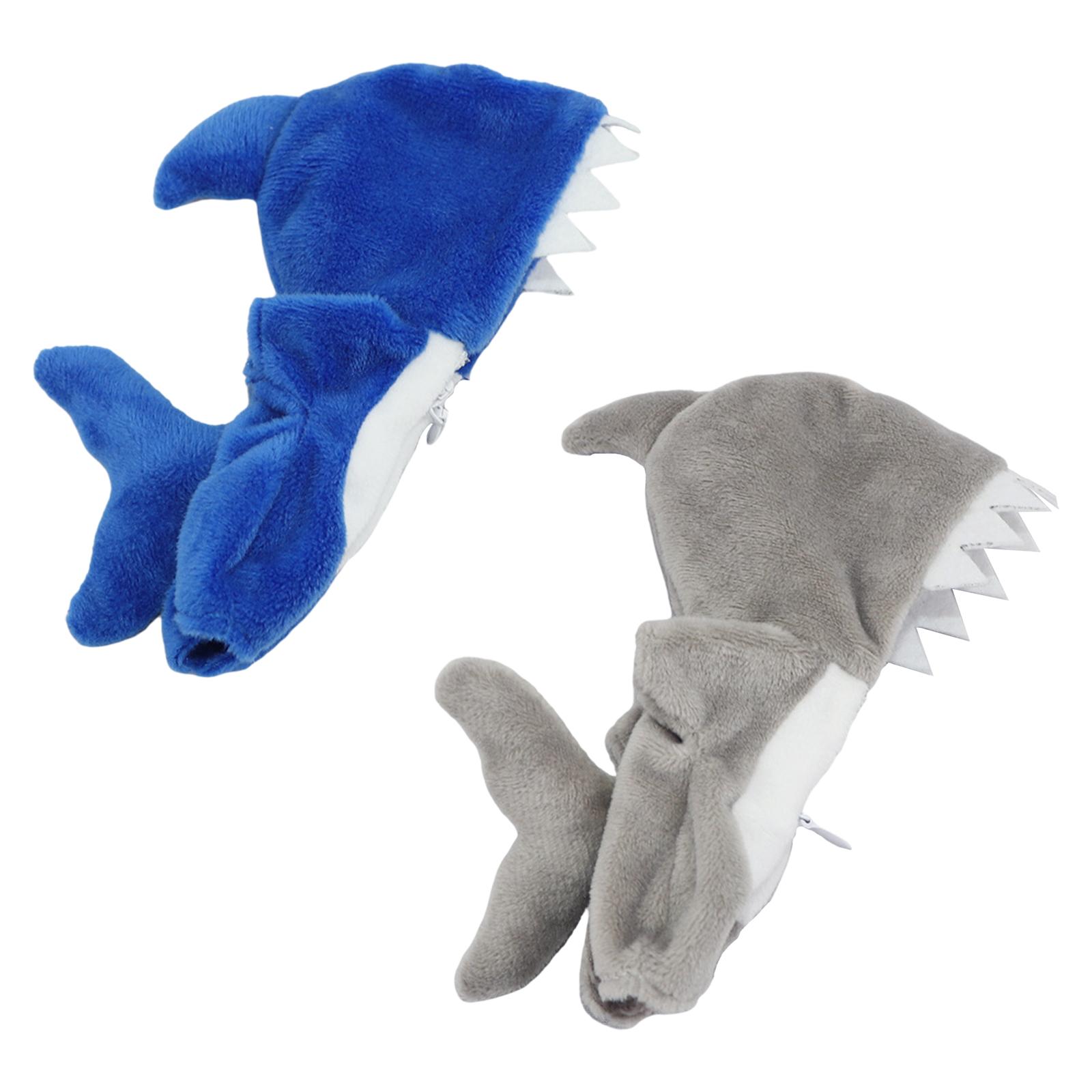 Shark Animal Monster Doll Clothes Shark Jumpsuit Cosplay Costume for 1:12 Baby Doll Accessories