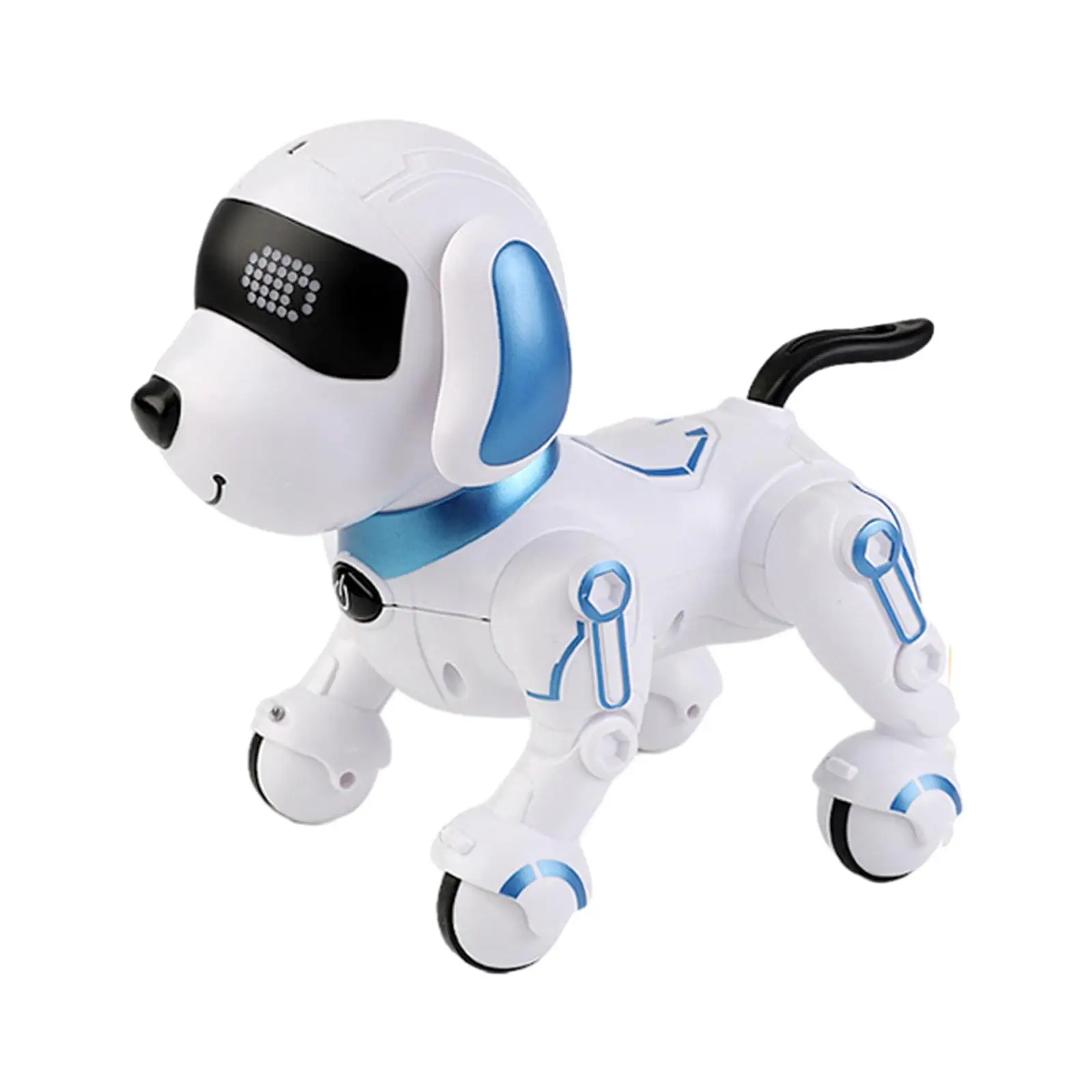 Remote Control Robot Dog Interactive Robotic Pet Backward with LED Eyes Dancing Smart Puppy for Teens and Girls Children Kids