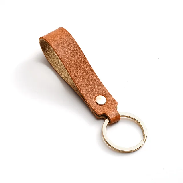 5 Colors PU Fashion Microfiber Leather Keychain Business Gift Key Chain Men  Women Car Key Strap Waist Wallet KeyChains Keyrings - AliExpress