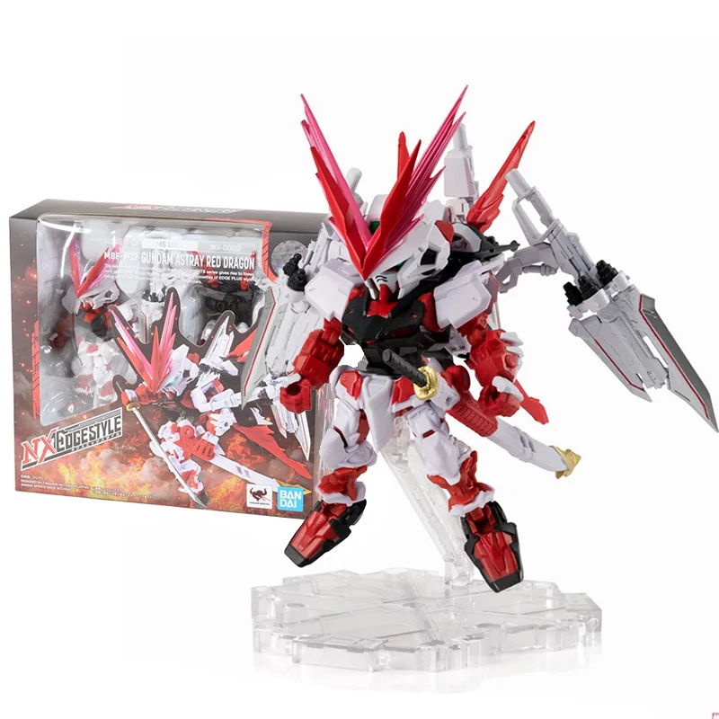 Original Bandai Genuine Gundam Anime Figure - NXEDGE STYLE NX Astray Red Dragon Collection - Gunpla Anime Action Figure Toys