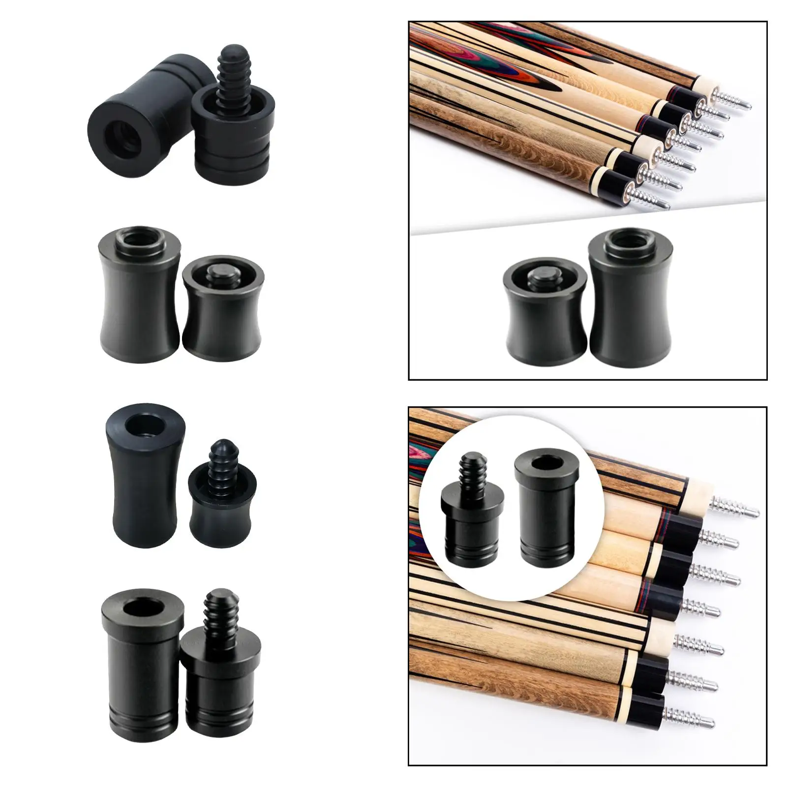 Billiard Cue Joint Protector Protect Thread Joint Billiard Cue Joint Cap Protect