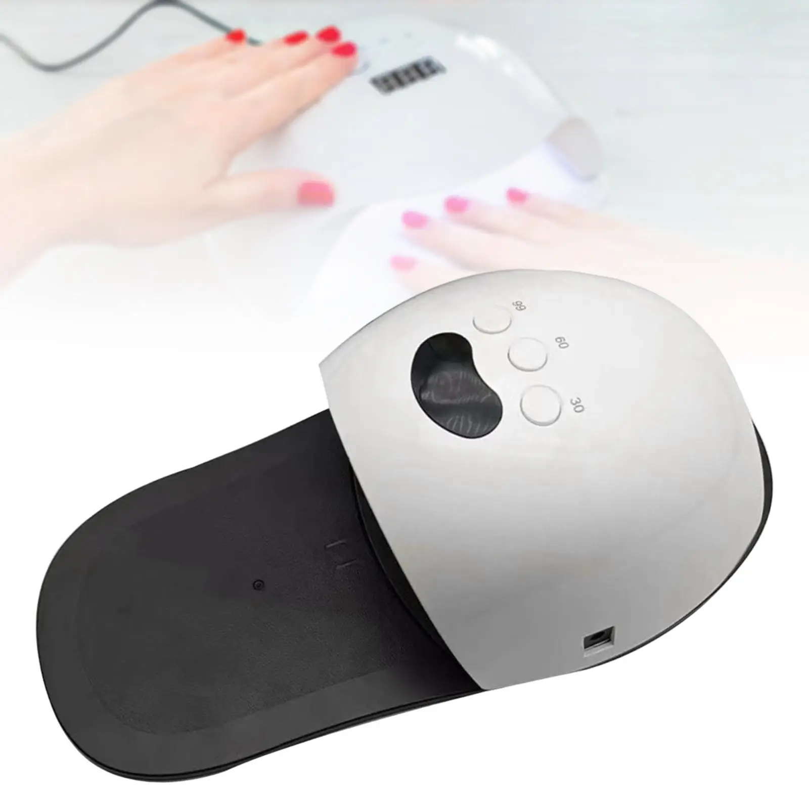 Professional LED Nail Lamp Manicure Pedicure Tool with Automatic Sensor for Fingernail and Toenail Nail Dryer Nail Curing Lamp