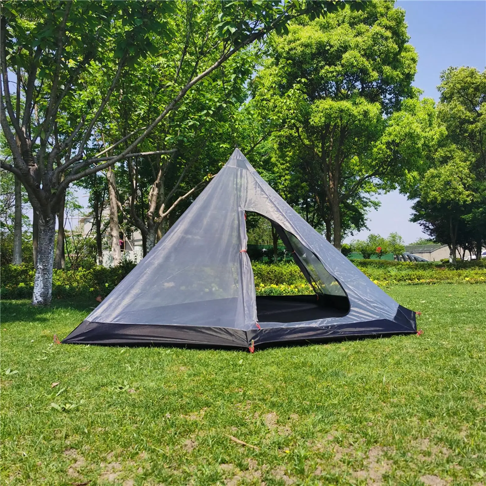 Portable Pyramid Tent Anti   Tent Outdoor Camping Tent for Trekking