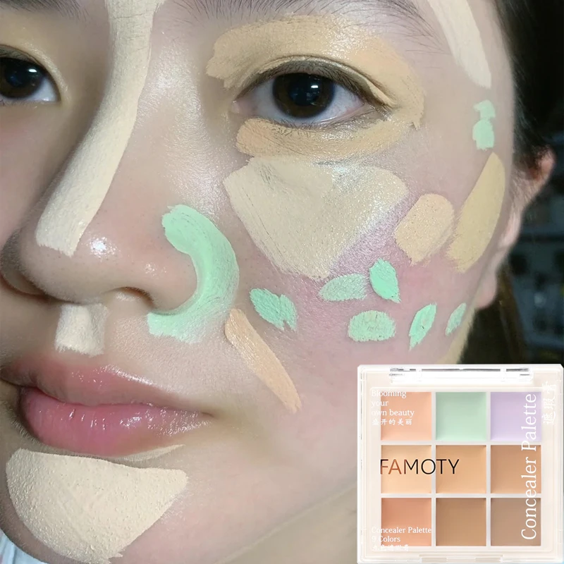 Best of Concealer Palette Waterproof Lasting Concealer Cream Bronzer Contouring Brightening Highlighter Face Color Corrector Cosmetics Reviews & Tips