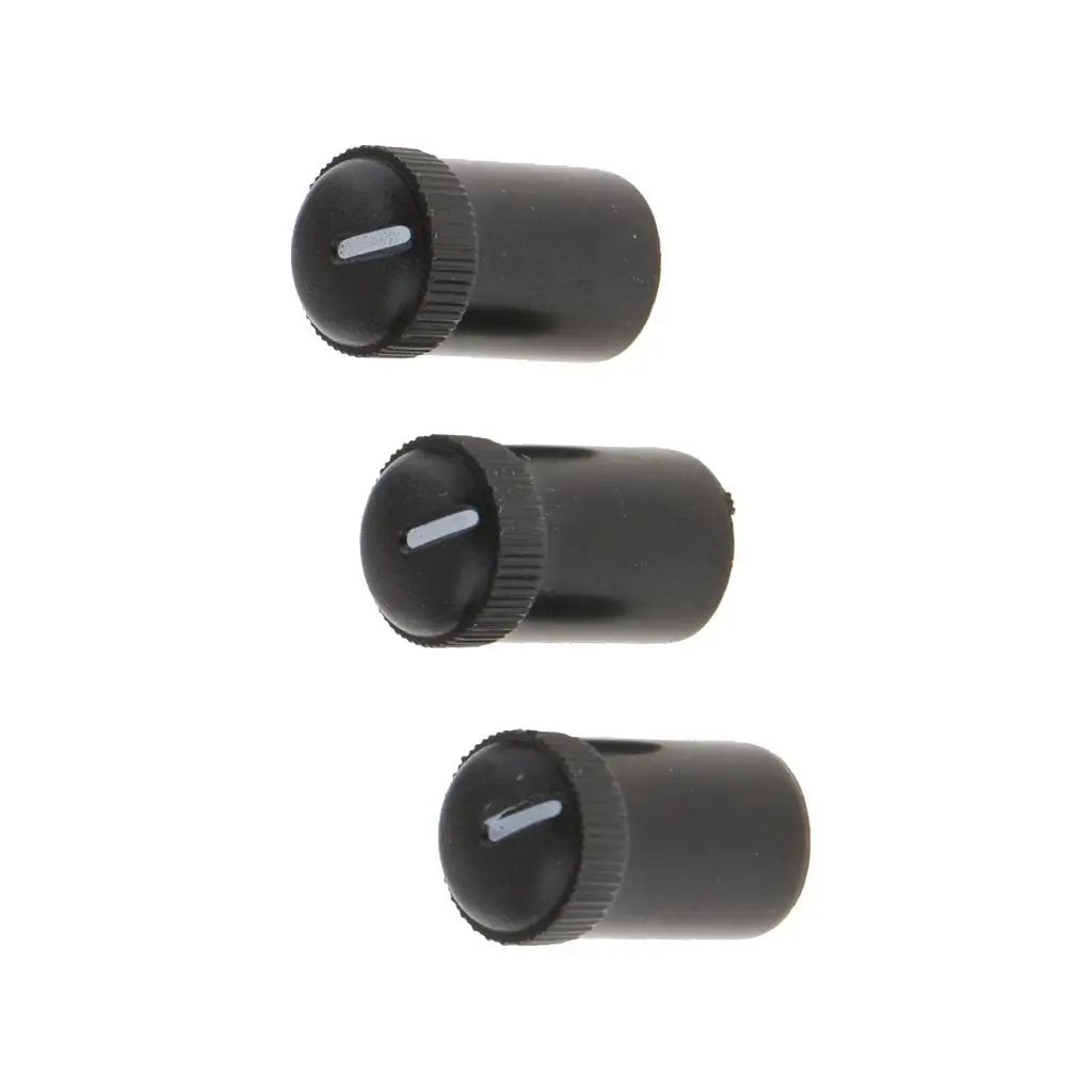 3 Pieces  Equipment Power Radio Volume Control Loudspeaker Knob