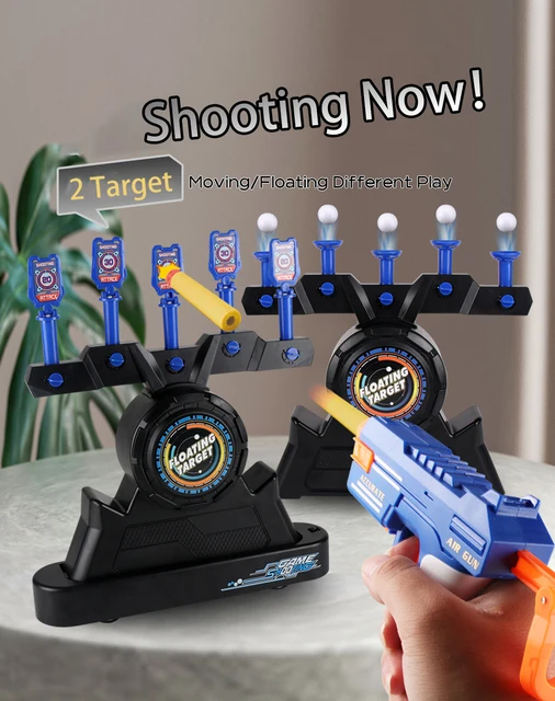 Hover Shooting Games Toy for Kids Compatible Floating Ball Targets with  Soft Foam Bullets Cool Birthday Gift Toys for Boys Girls - AliExpress