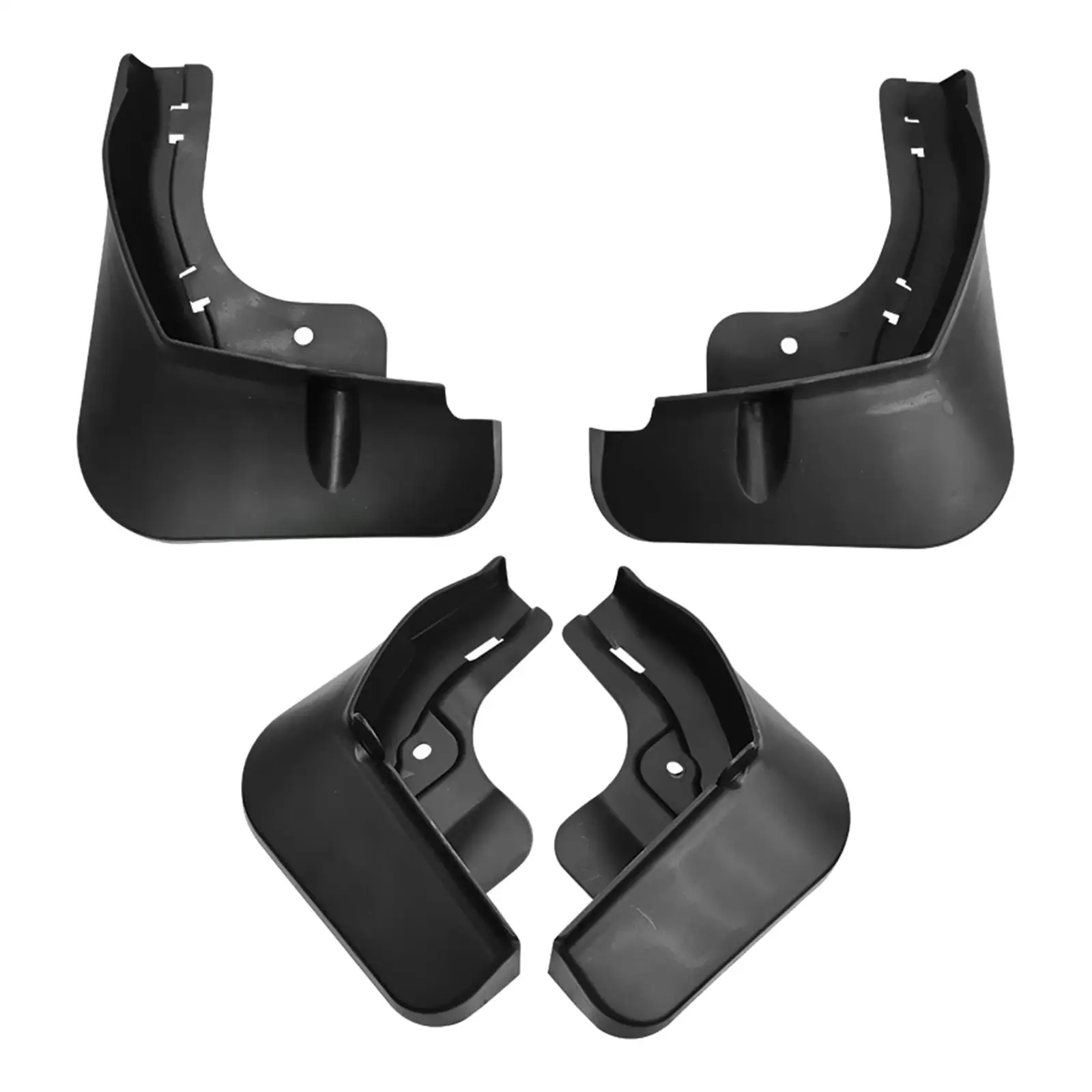 4Pcs Car Mudguard Muds Guard Flap Easy to Install Durable for Byd Yuan Plus 2022