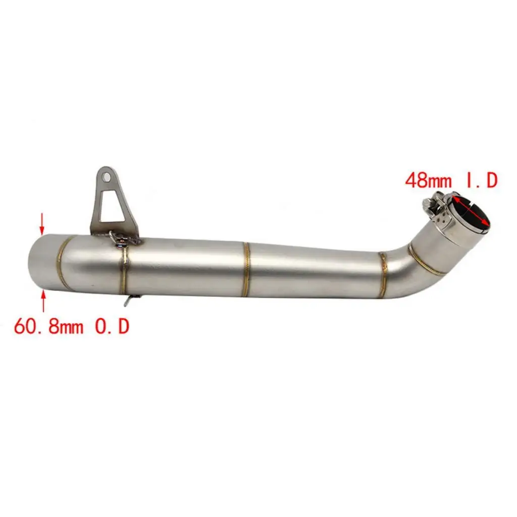 Motorcycle Exhaust Middle Connect  Exhaust Mid Tube For  CBR1000RR 2008