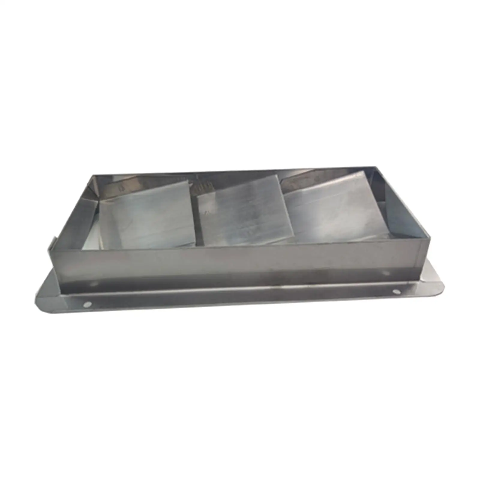 Marine Stainless Steel Louvered Vent Flush Mount Air Duct Vent Grill for Yachts Boats Ships Kayaks Caravans