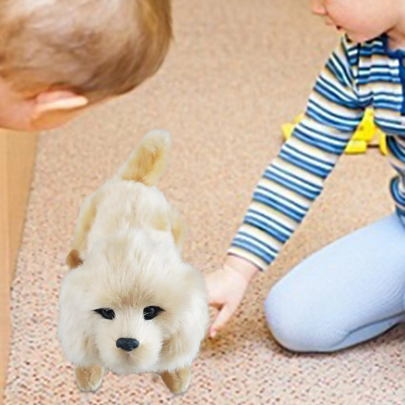 Simulated Electronic Pet Dog Battery Operated for New Year Children Kids