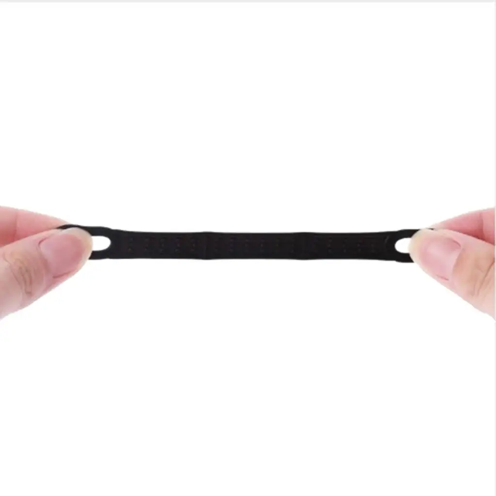 20Pcs Non-Slip Hanger Strips Silicone Hanger Handle Accessory For