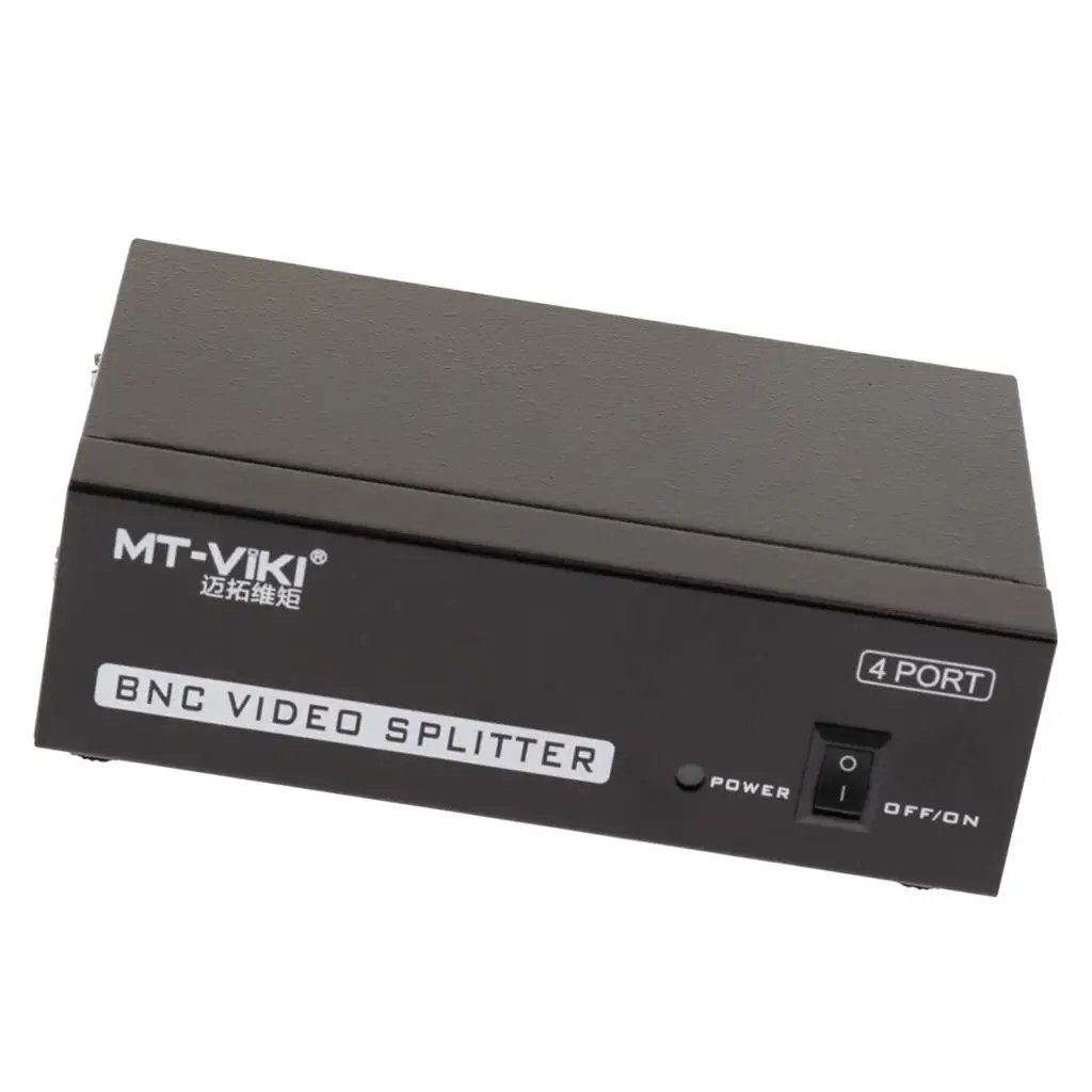 1: 4 BNC Video Splitter BNC Input: Set-, Monitor DVR, Camera BNC Output: