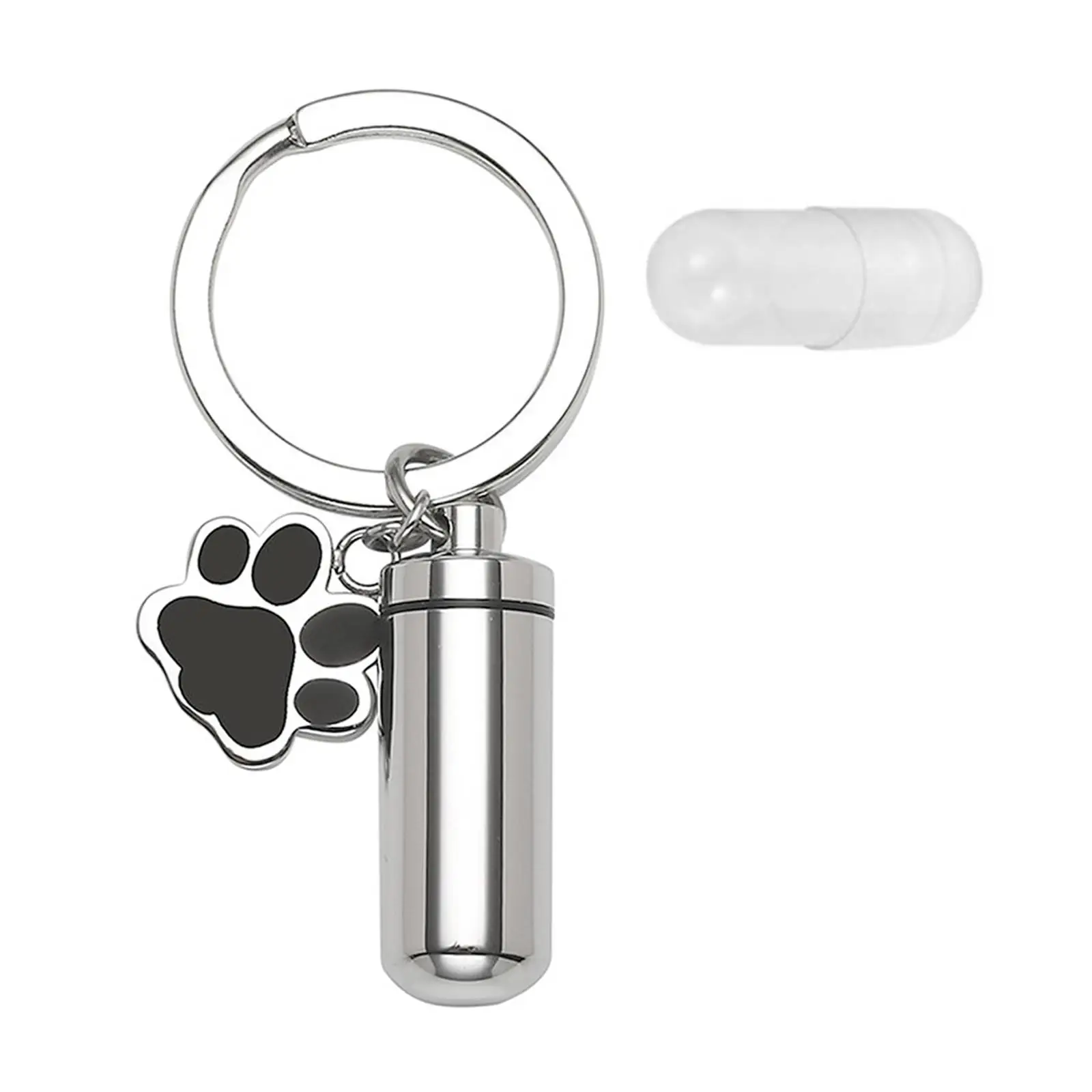 Pet Urn Easy to Use Peace and Comfort Services Pet Supplies with A Paw Pendant Memorable Dog Ash Urns for Dogs and Cats Ashes