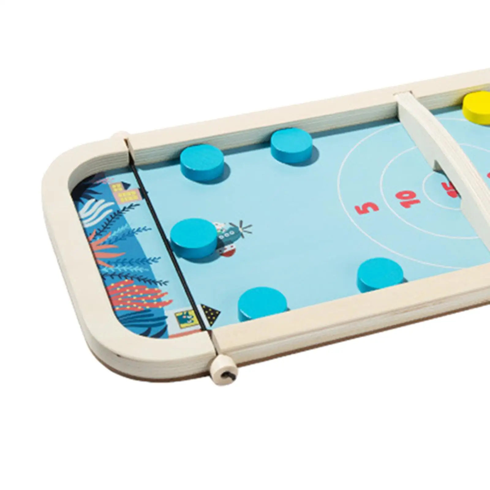 Puck Game Sport Board Game Paced Football Slingshot Game Desktop Battle Interactive Toy Foosball Winner Game for Family Game