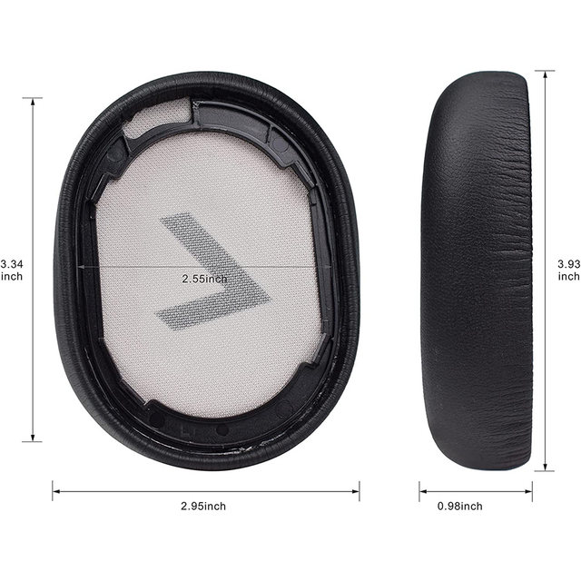 Coussinets Casque Plantronics BackBeat Pro 2 - Mousse Mémoire Forme Et Cuir Proteiné | Confort