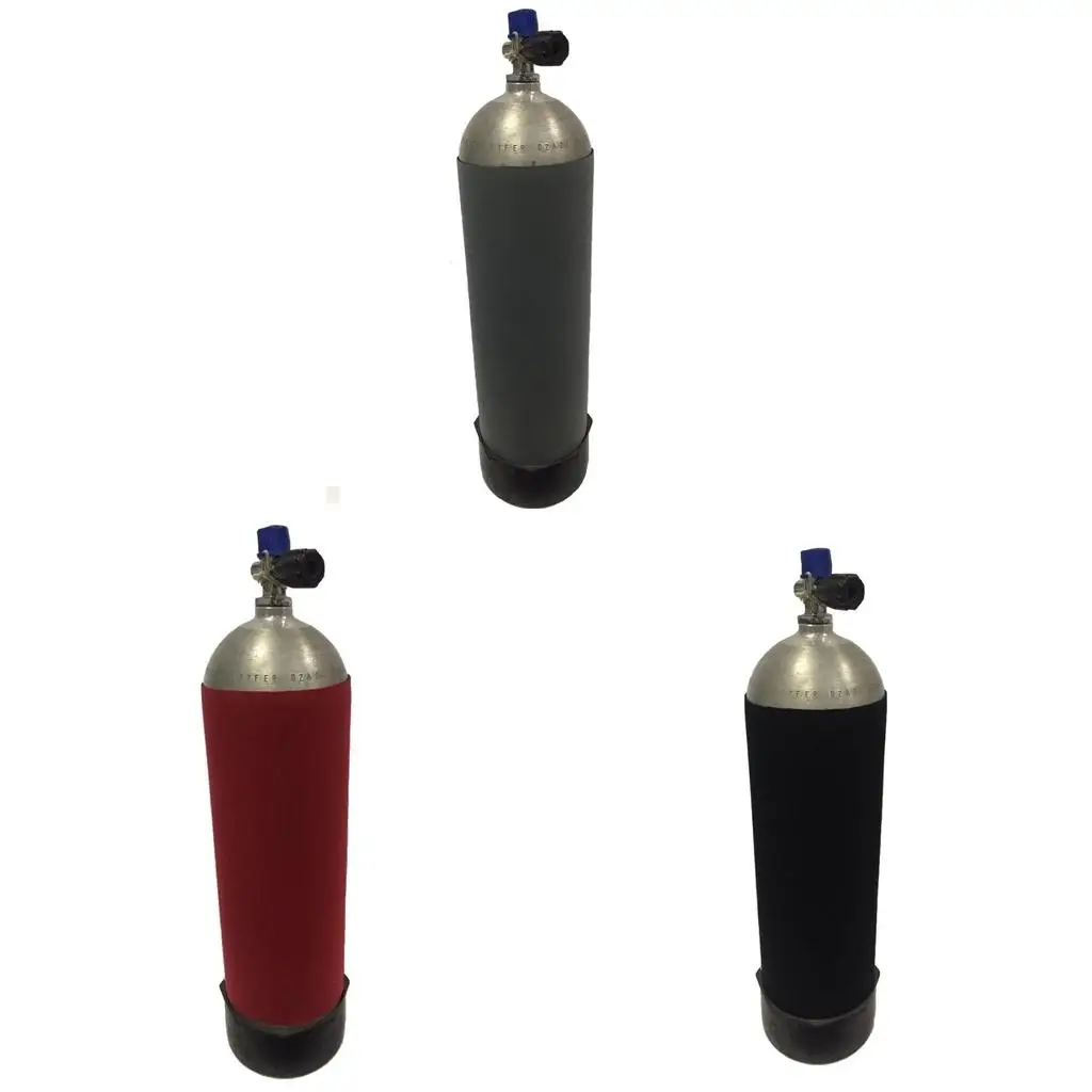 Lightweight 12L Scuba Diving Tank Gas Bottle Neoprene Cover Protective Sleeve