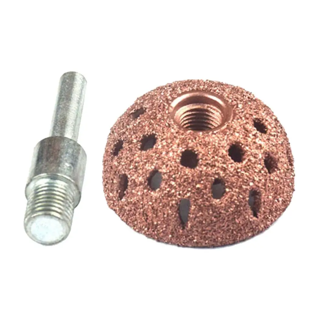 38mm Car SUV Bike Coarse Hemispherical Grinding Wound Machine Head Adapter