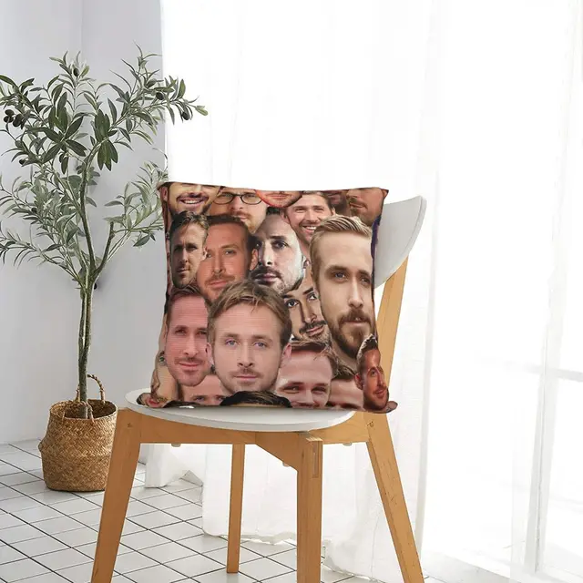 New Ryan Gosling Pillowcase Bedroom Home Decorative Gift Pillow Cover  Square Zipper Pillow Cases 40x40,45x45 Satin Soft - Price history & Review, AliExpress Seller - HEARMNY Aug Store