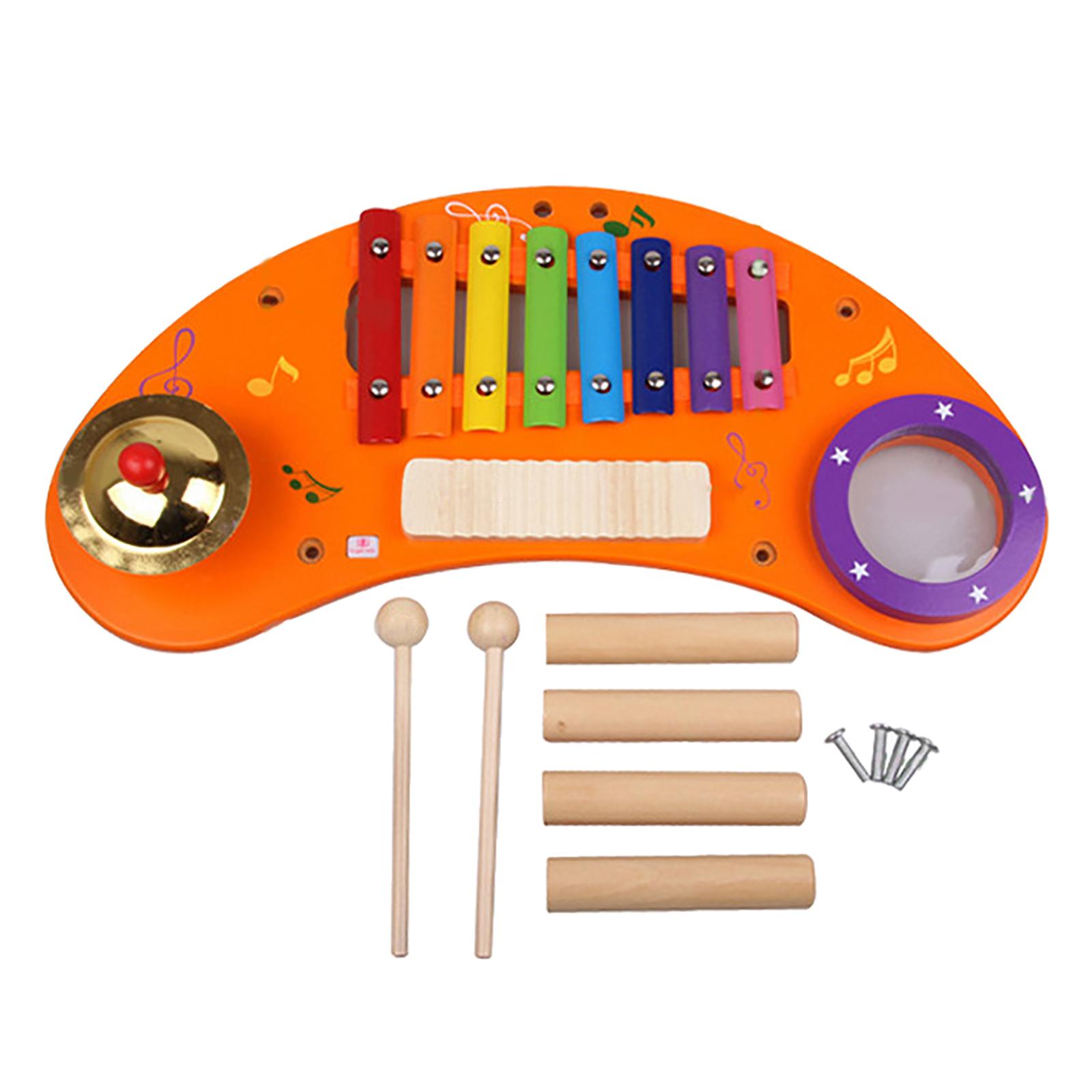 Baby Musical Toys Preschool Education Wooden Premium Material for Birthday Festival Boys& Girls
