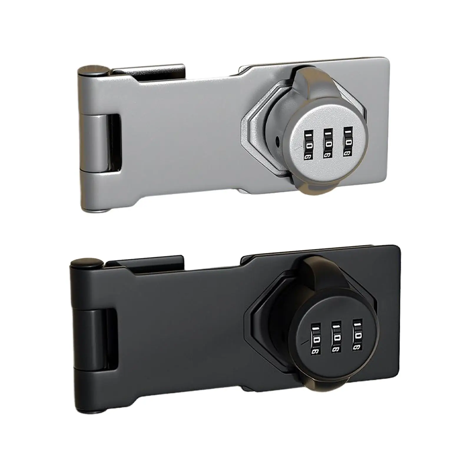 Mechanical Password Lock Password Lock Household Hasp Locks Keyless for Small Doors Barn Door Office File