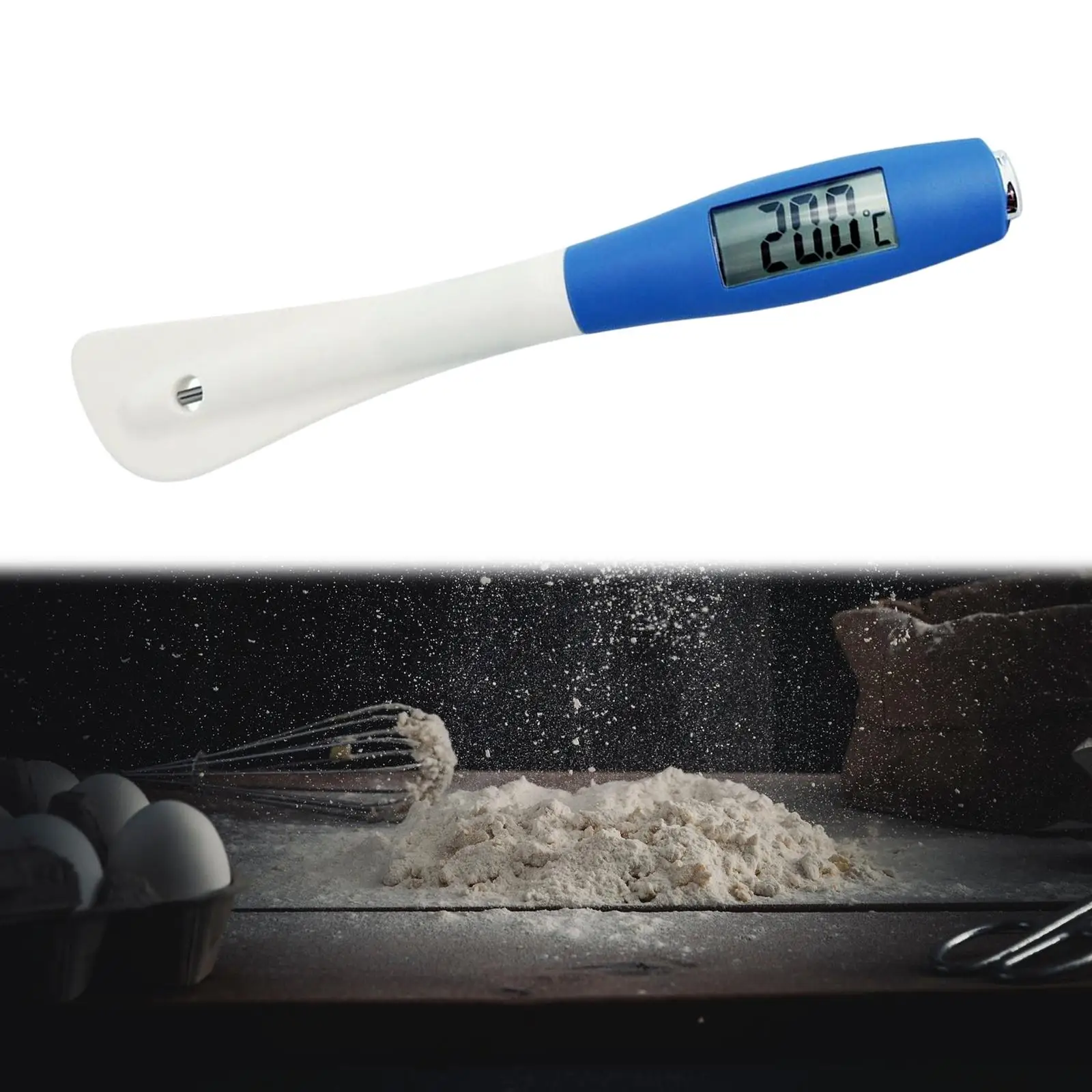 Digital Thermometer and Silicone Spatula for Jams, Household Baking Tool