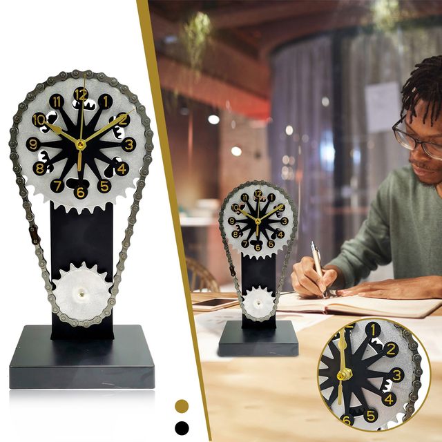 Personalized Gear Clock Award