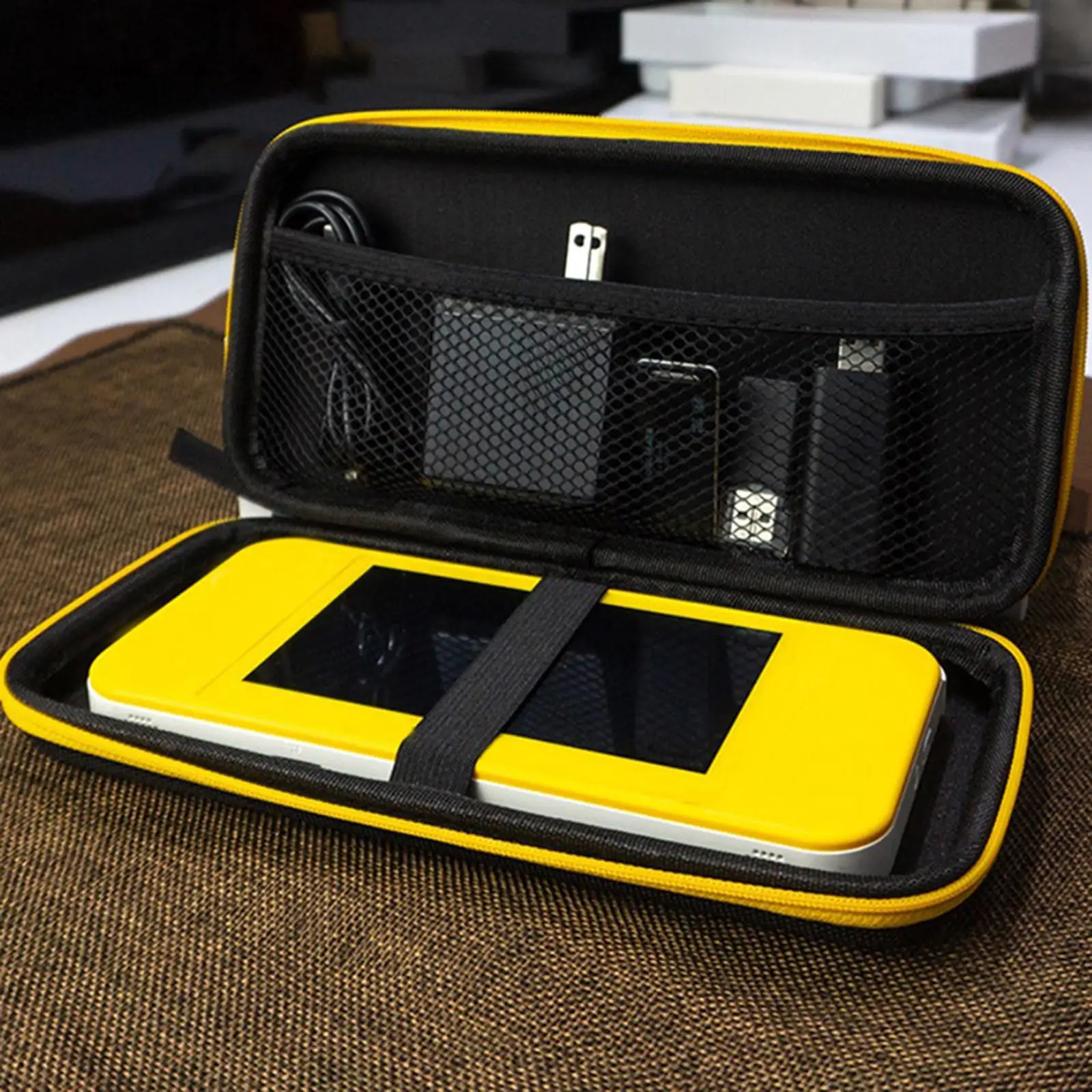 Shockproof Carrying Case Dustproof Black Suitcase Bag Portable Hard Shell Pouch EVA Case Accessories for Pocket 3 Game Console