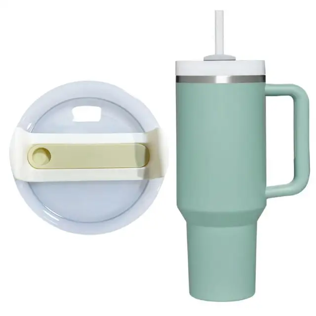 Replace Straw Lid for 40 Oz Tumbler With Handle Fit 40oz Stanleys Mugs Cup  Perfectly Rotate 360 Degrees - AliExpress
