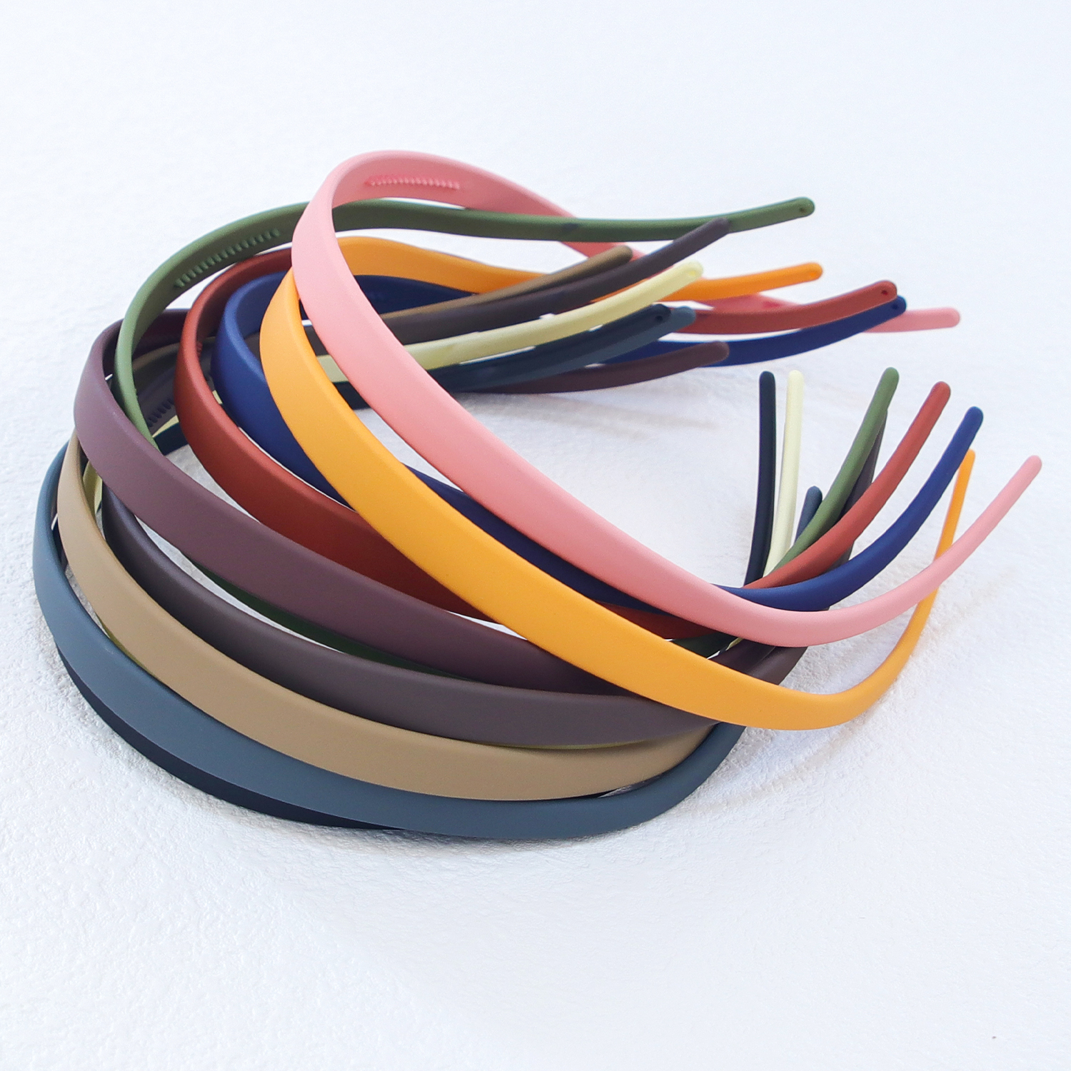 Mode Matte Stirnbänder Für Frauen Mädchen Sonnenbrille Haarbänder Weibliche Kunststoff Stirnbänder Einfache Kinder Haar Zubehör – Detail 2