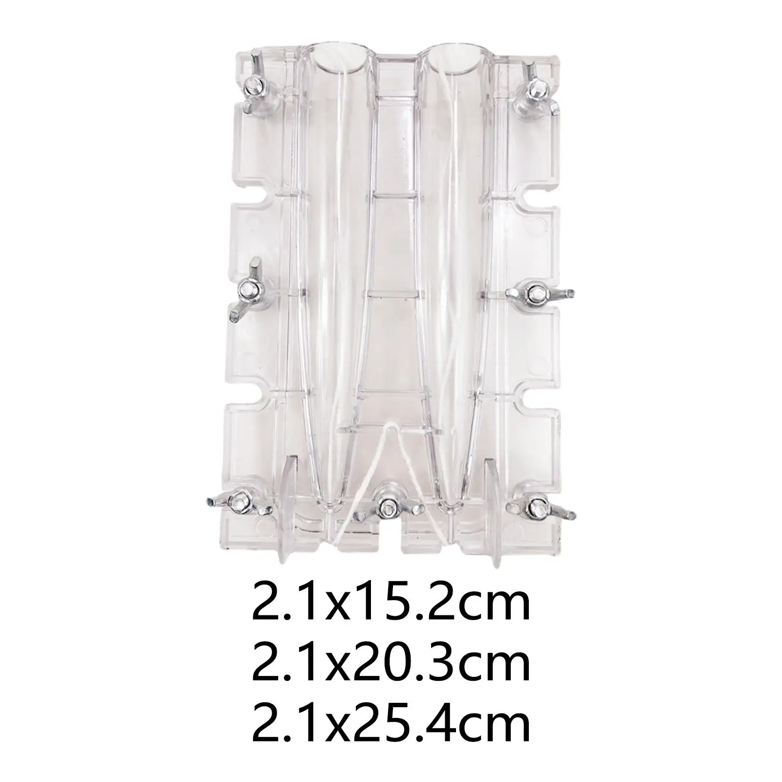 Taper Candle Mold Pillar Candle Molds Transparent for Dinner Wedding Church