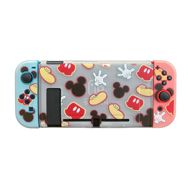 Disney Mickey Mouse Transparent Protective Case for Nintendo