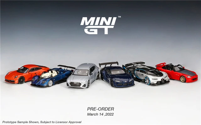 Pre order : MiniGT 1:64 January 08th 2024 released June 2024 –