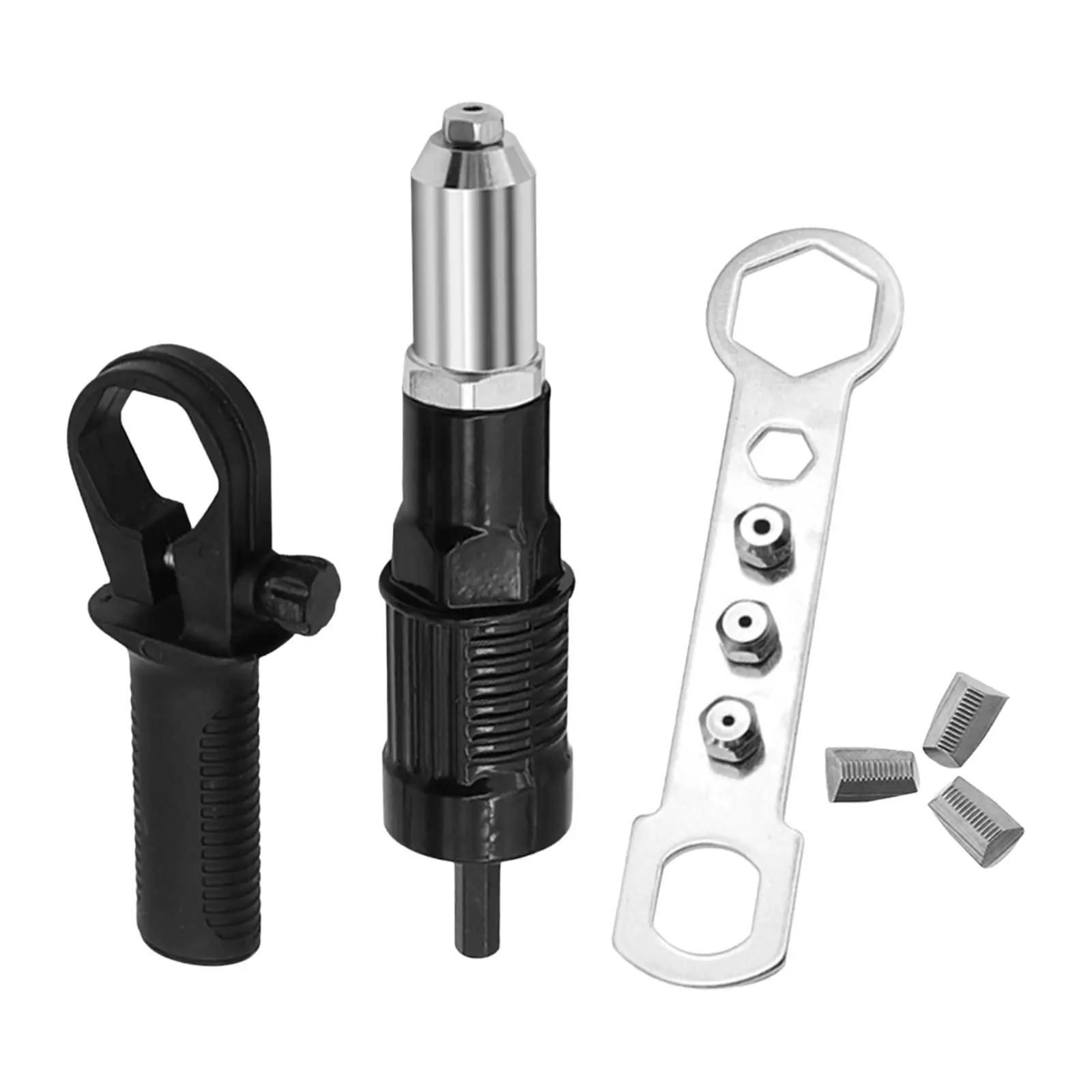 Electric Rivet Nut Drill Adapter Attachments Accessories Cordless Riveting Drill Joint Adapter Rivet Connector Riveting Adapter
