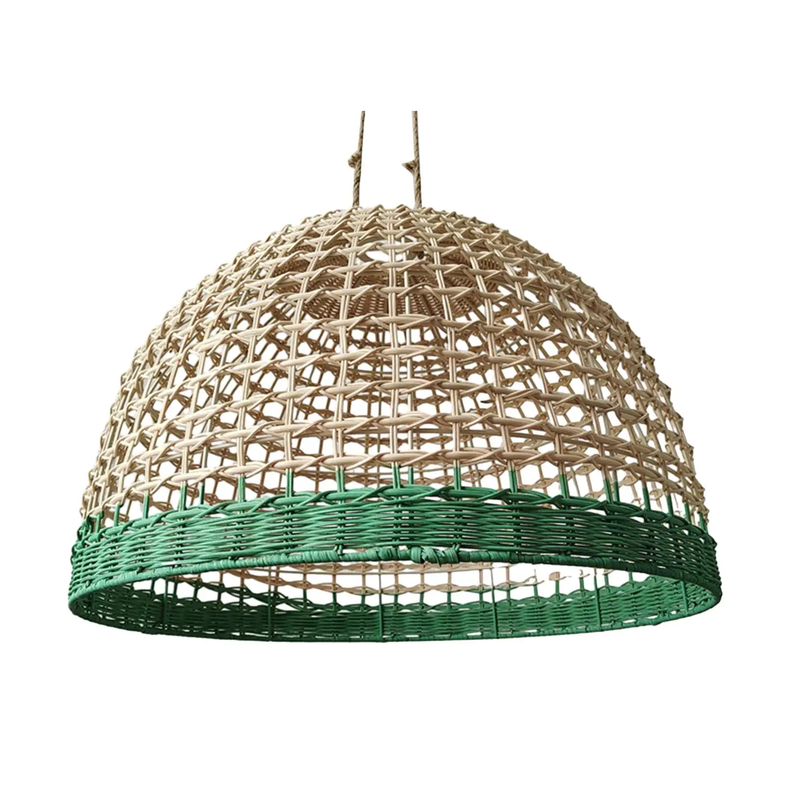 Hanging Pendant Light Cover Living Room Lamp Fitting Handwoven Lamp Shade