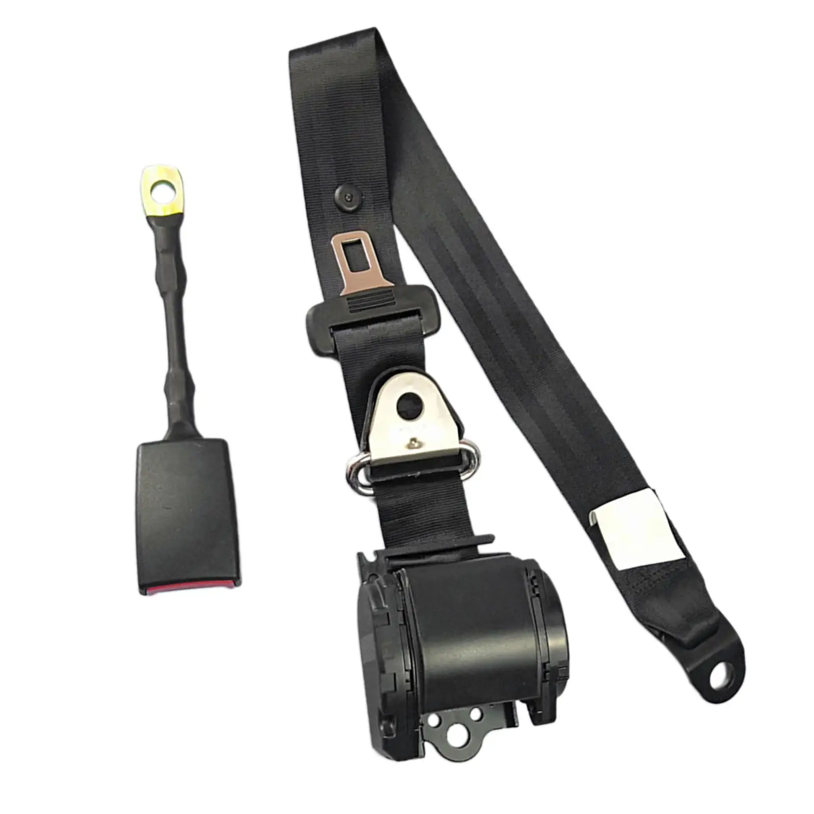 Universal Car Safety Seat Lap Belt Set Kit Truck Safe Driving Buses Adjustable Lap Retractable Seatbelt ATV Van Harness Kit