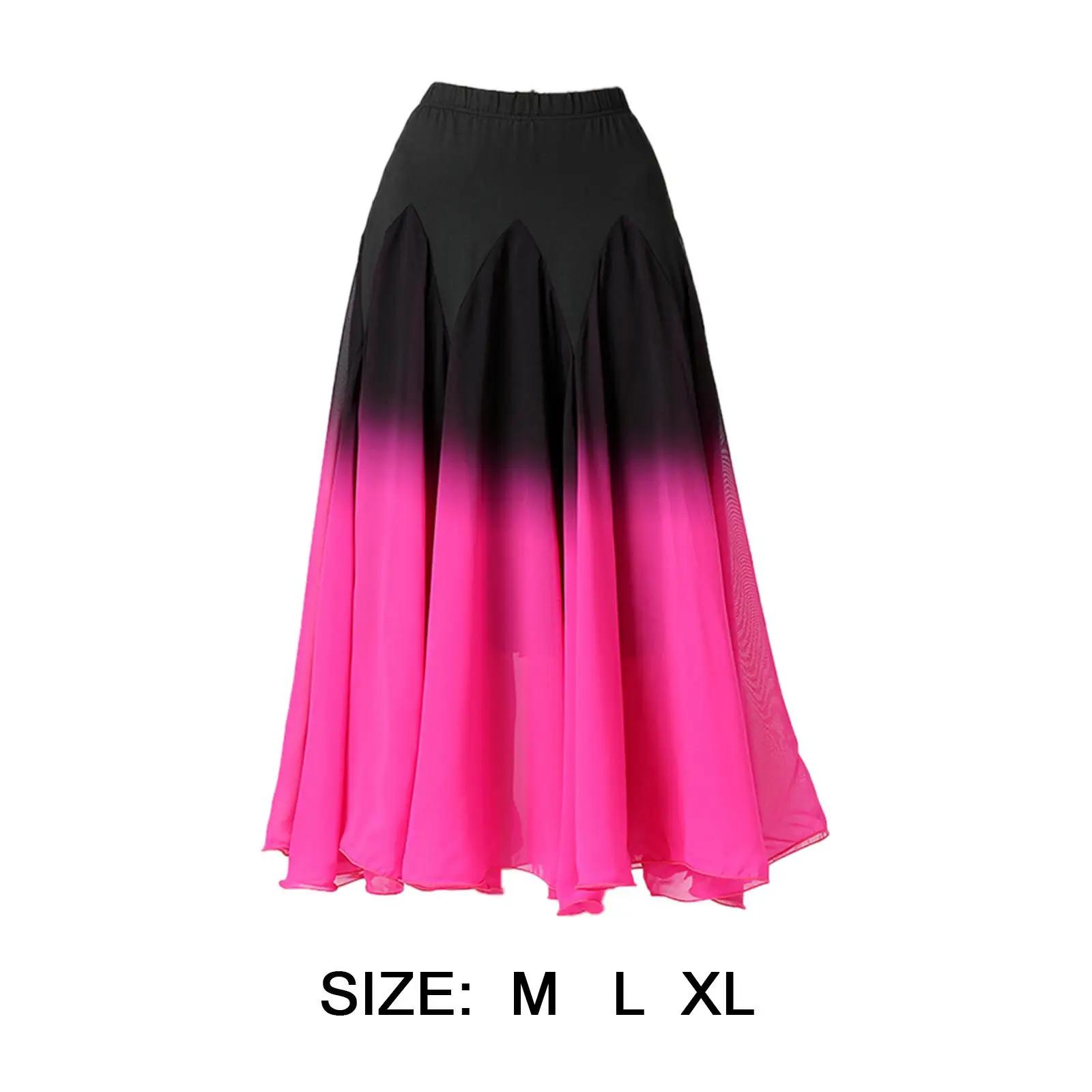 Ballroom Dance Skirt Performance Clothes Elegant Dancewear for Girl Lady Waltz