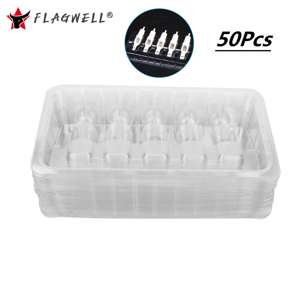 Best of 50Pcs / Package Disposable Plastic Transparent Ink Cartridge Needle Holder Bracket Tray Supply Portables Tattoos One Needle Holder Reviews & Tips