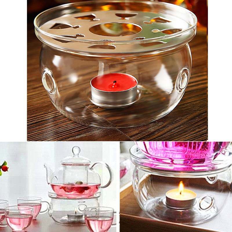 Description Picture 5 of itemNew Glass Tea Warmer Universal Tea Warmer For Glass Teapot, Stainless Steel Teapot, Ceramic Teapot And Other Heatproof Dish
