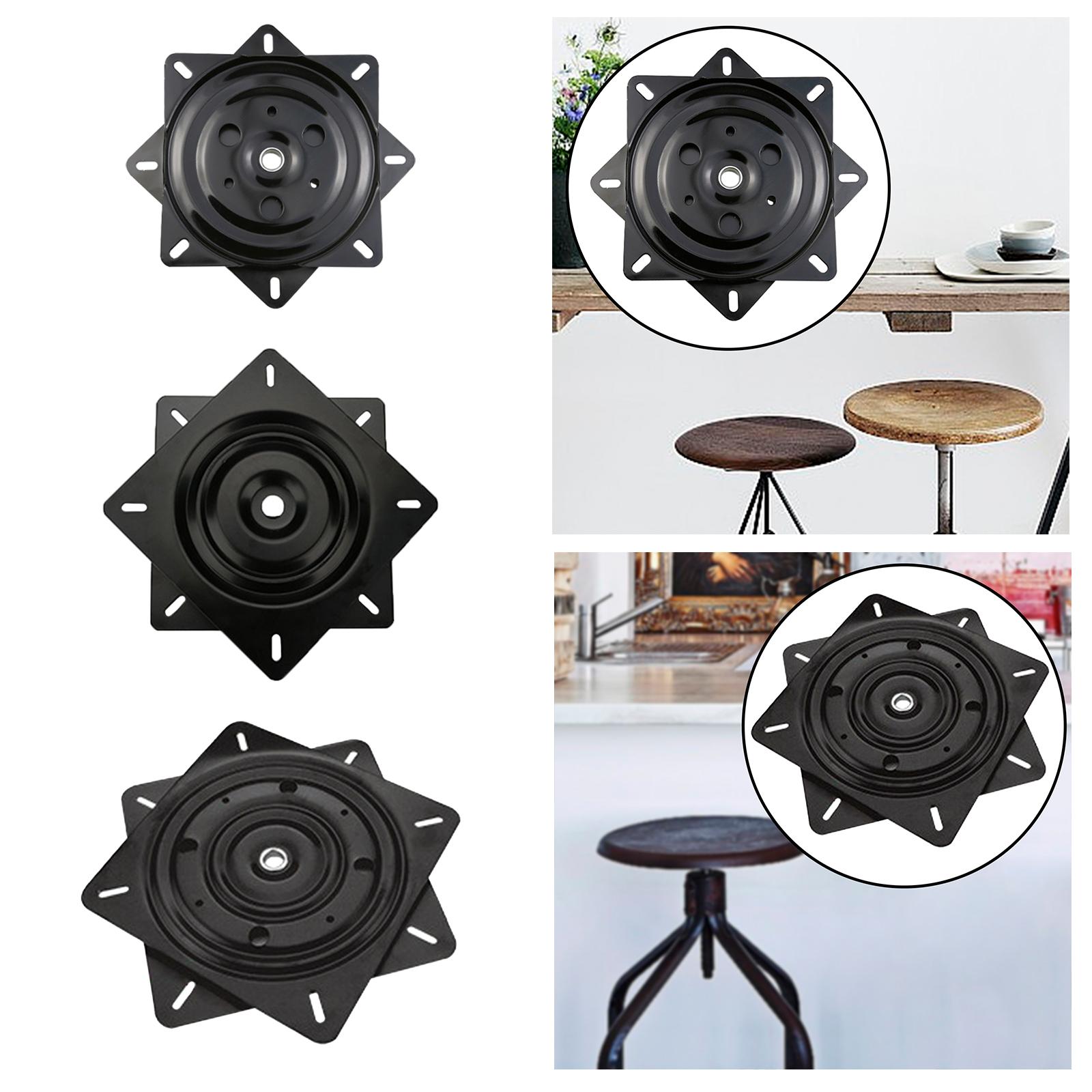 Marine Boat Seat Swivel Steel Plate Bar Stool Swivel Mount Plate Premium Furniture Seat Swivel Base for Furniture recliner