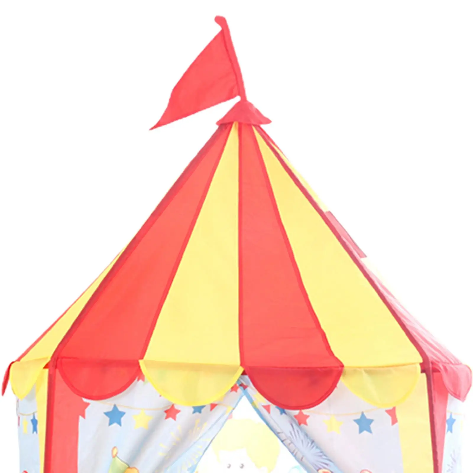 Kids Playhouse Birthday Gift Easy to Assemble Portable Children Castle Playhous Play Tent for Home Garden Camping Yard Baby